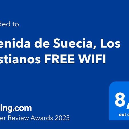 Avenida De Suecia, Los Cristianos Free Wifi Arona  Buitenkant foto
